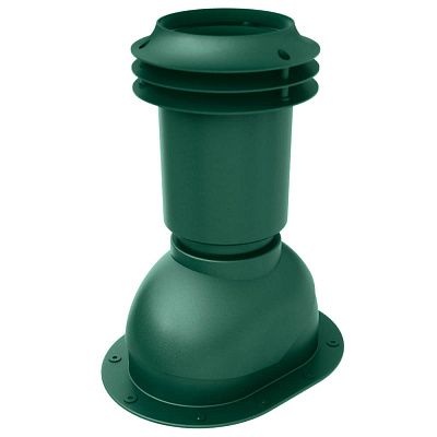 Выход вентиляции канализационный Viotto RAL6005 Зеленый Мох для мягкой и фальцевой кровли