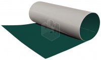 Гладкий плоский лист рулонной стали RAL 6005 Зеленый Мох ш1.25 0,45мм