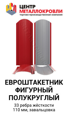 Штакетник фигурный