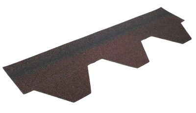 Гибкая черепица Shinglas Классик Кадриль Гранат гонт фото 2